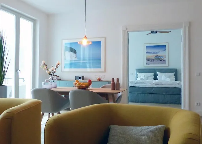 דירה Pool Und Sauna Mit Meerblick, Direkt An Der Seebruecke - First 3 8 Sellin (Rugen)